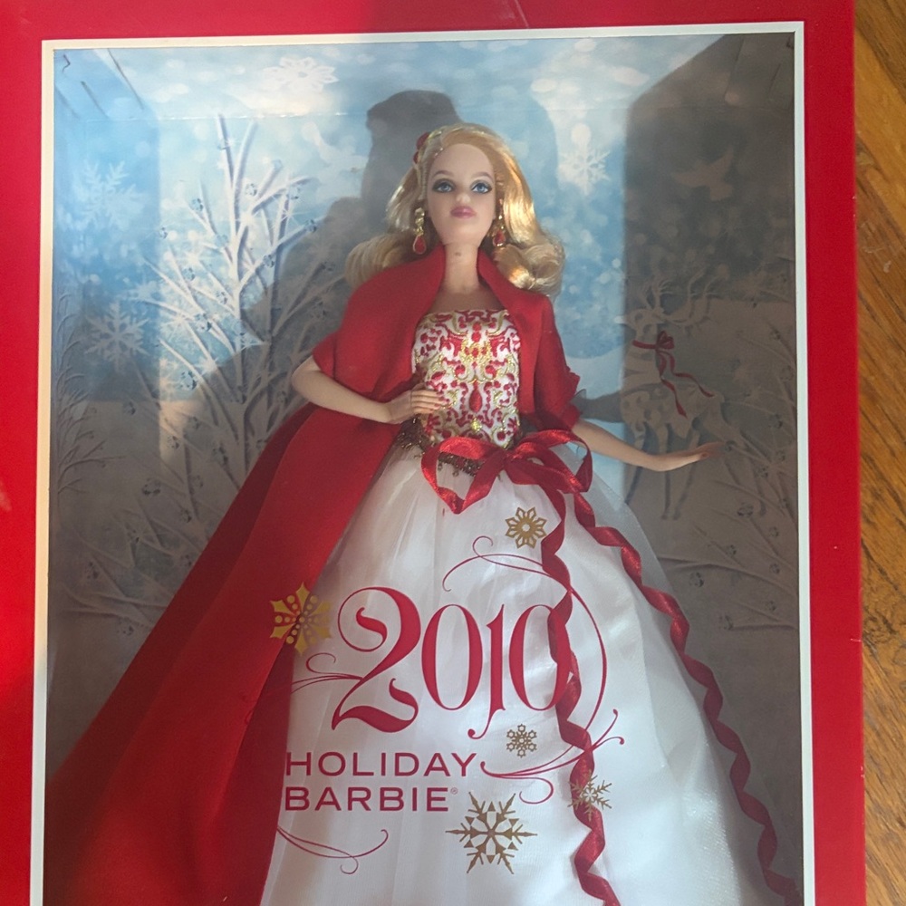 Mattel Barbie in Red Cape with White Gown